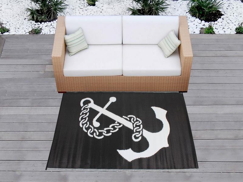 Pp Mat Weatherproof Anchor 120x180cm Payday Deals