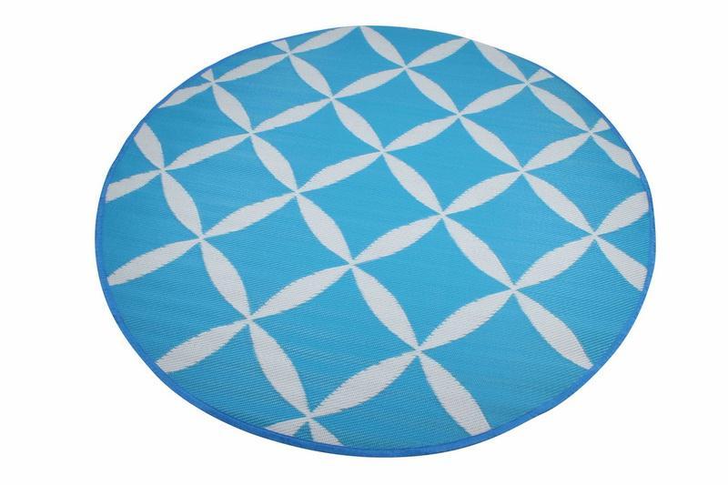 Outdoor Pp Mat Weatherproof Wallpaper Round Dia. 200cm