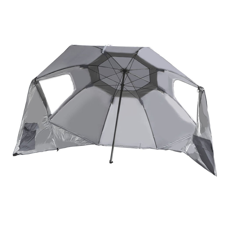 Outdoor Umbrella Beach Umbrellas Sun Shade Weather Patio Garden Shelter 2M Blue Payday Deals