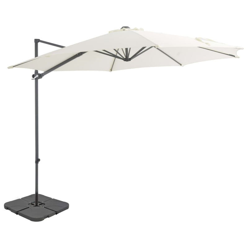 Outdoor Umbrella with Portable Base Sand Payday Deals