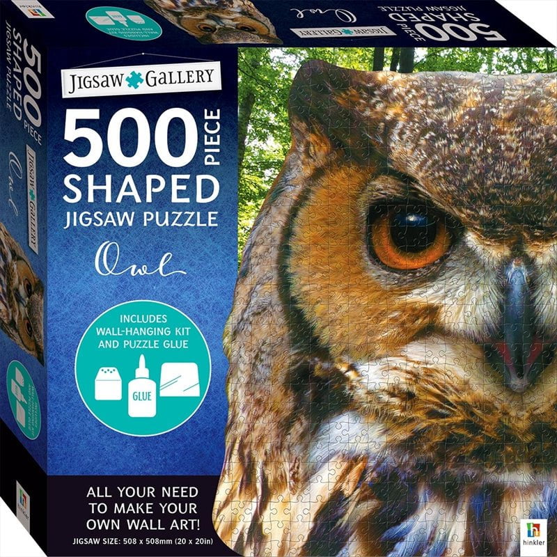 Owl 500 Piece Shaped Jigsaw Puzzle Payday Deals