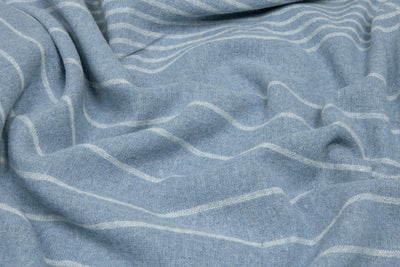 Paddington Throw - Fine Wool Blend - Forever Blue Payday Deals