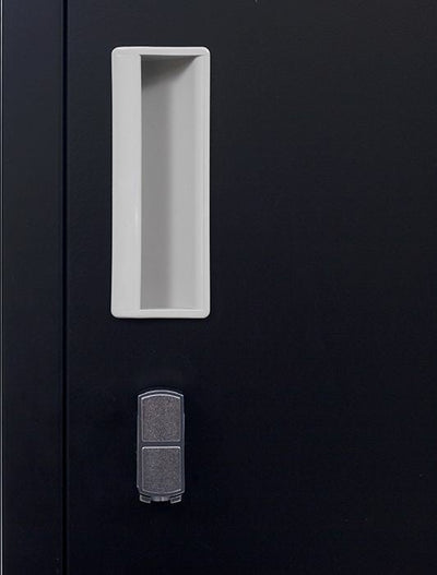 Padlock-operated lock 4 Door Locker for Office Gym Black Payday Deals