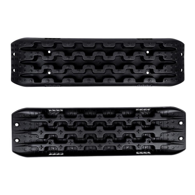 Pair 10T Black 4WD Recovery Tracks Off Road 4x4 Snow Mud New Sand Track