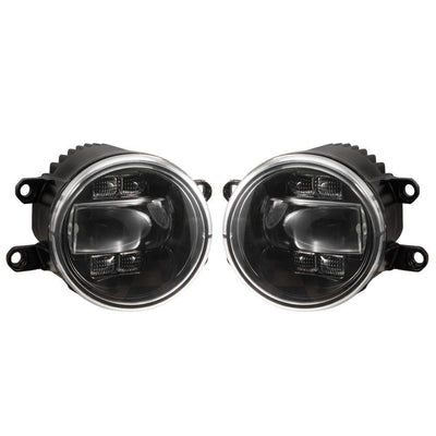 Pair 30W Bullbar LED Fog Lights DRL Turn Signal Driving Lamp Universal Vehicles