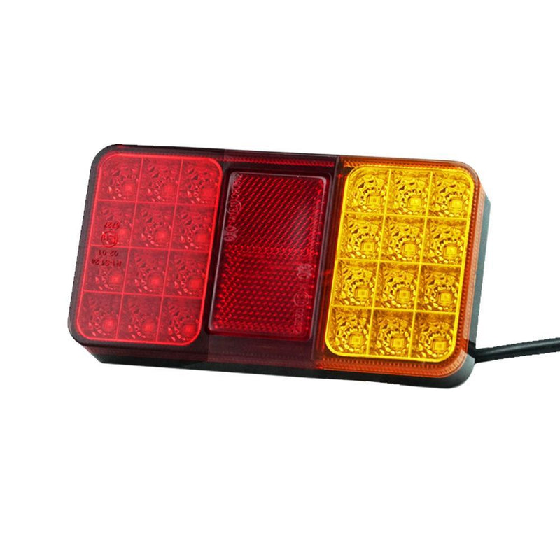 Pair LED Trailer Tail Lights Stop Brake Indicator Lamp 12V Truck UTE Caravan