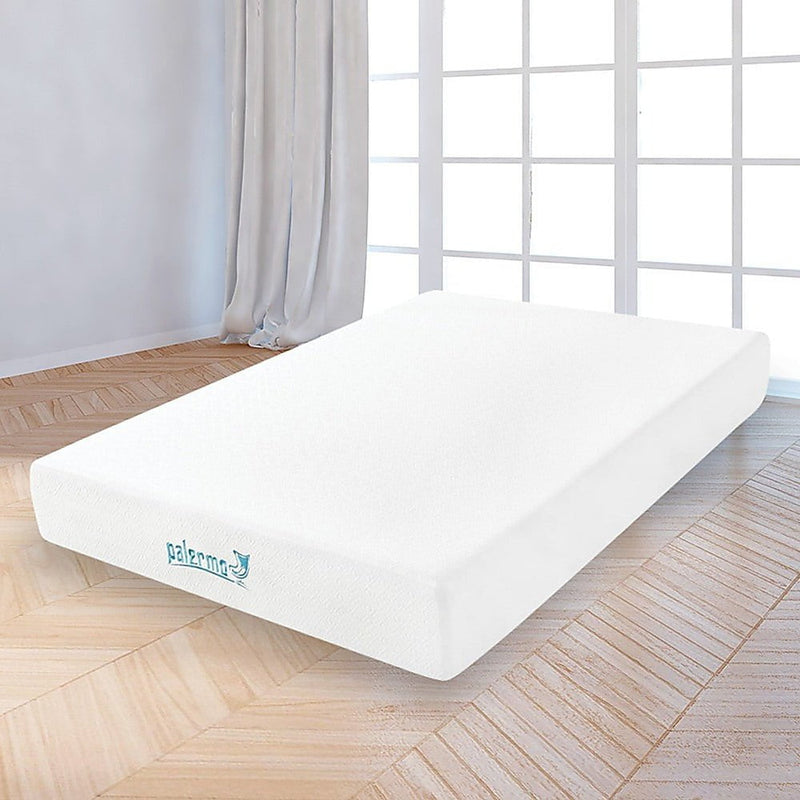 Palermo Double 25cm Gel Memory Foam Mattress  - Dual-Layered  - CertiPUR-US Certified Payday Deals