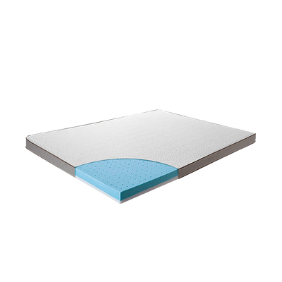 Palermo Double Memory Foam Mattress Topper Cooling Gel Infused CertiPUR Approved Payday Deals