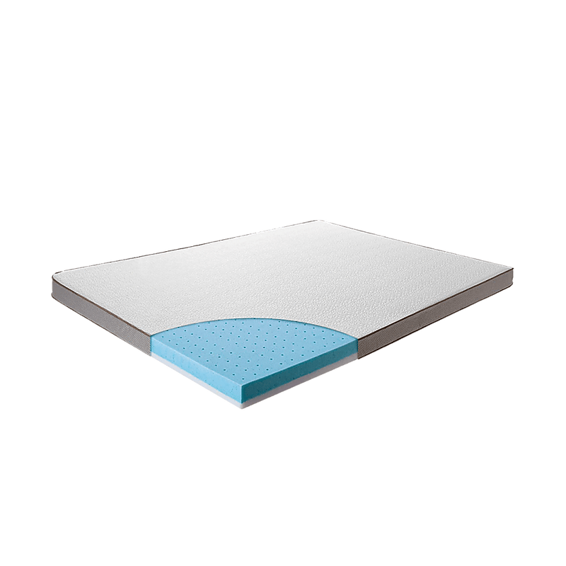 Palermo Double Memory Foam Mattress Topper Cooling Gel Infused CertiPUR Approved Payday Deals