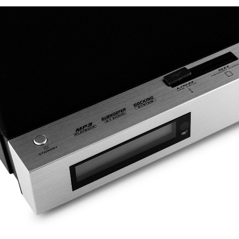 Palsonic 2.1 Premium Sound Music System USB SD Aux-in FM Radio Alarm Clock 25w RMS Payday Deals