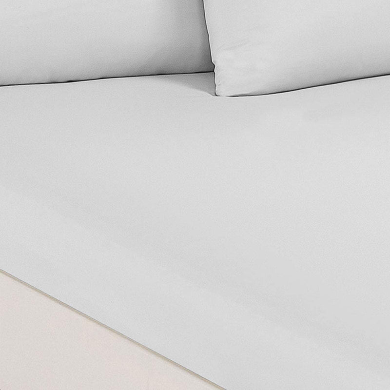 Park Avenue 1000TC Cotton Blend Sheet & Pillowcases Set Hotel Quality Bedding Queen White Payday Deals