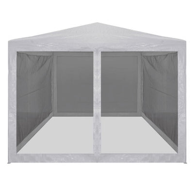 Party Tent with 4 Mesh Sidewalls 3x3 m Payday Deals