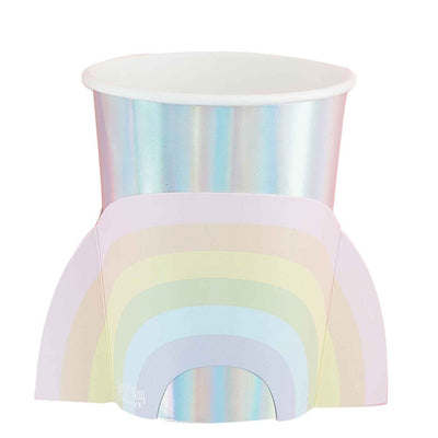 Pastel Party Rainbow Cups 8 Pack Payday Deals