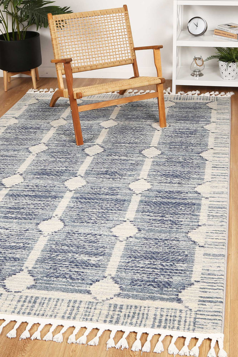 Pasto Martinez Blue Rug 200x290cm Payday Deals