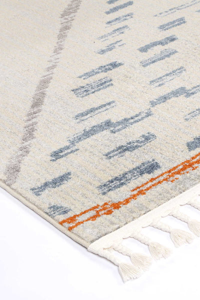 Pasto Tribal Light Grey Rug 200x290cm Payday Deals