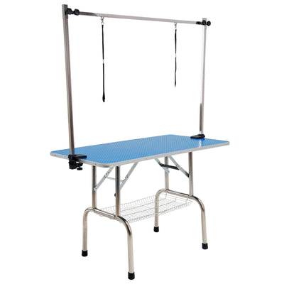 Paw Mate Blue Pet Grooming Salon Table Dual Dog Cat 120cm Payday Deals