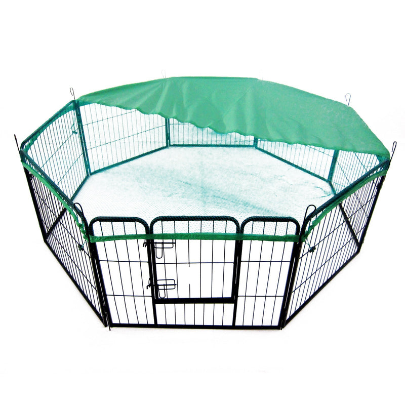 Paw Mate Green Net Cover for Pet Playpen 31in Dog Exercise Enclosure Fence Cage Payday Deals