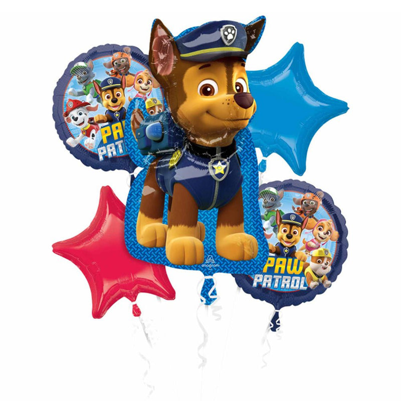 Paw Patrol Chase SuperShape Foil Balloon Bouquet Payday Deals