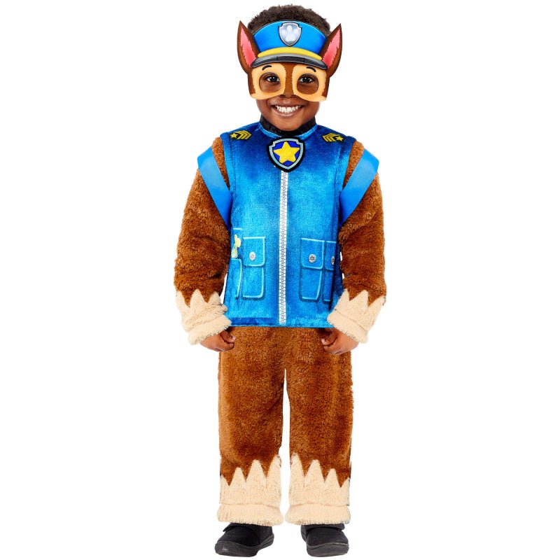 Paw Patrol Deluxe Costume Chase Boys 3-4 Years Payday Deals
