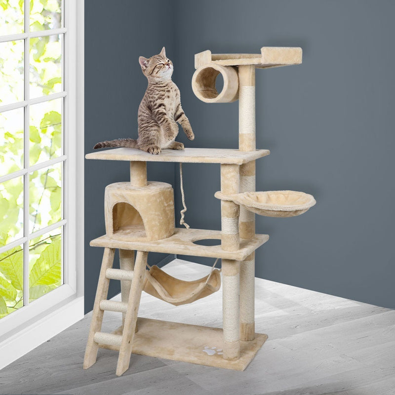 PaWz 0.8-2.1M Cat Scratching Perch Post Tree Gym House Condo Furniture Scratcher Payday Deals