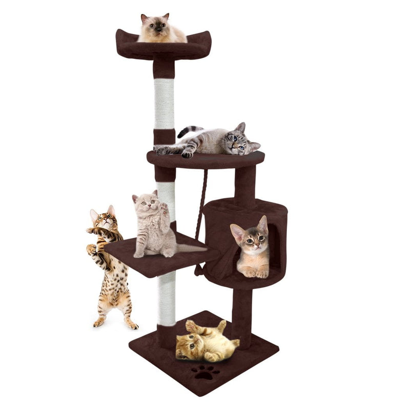 PaWz 1.1M Cat Scratching Post Tree Gym House Condo Furniture Scratcher Tower Payday Deals