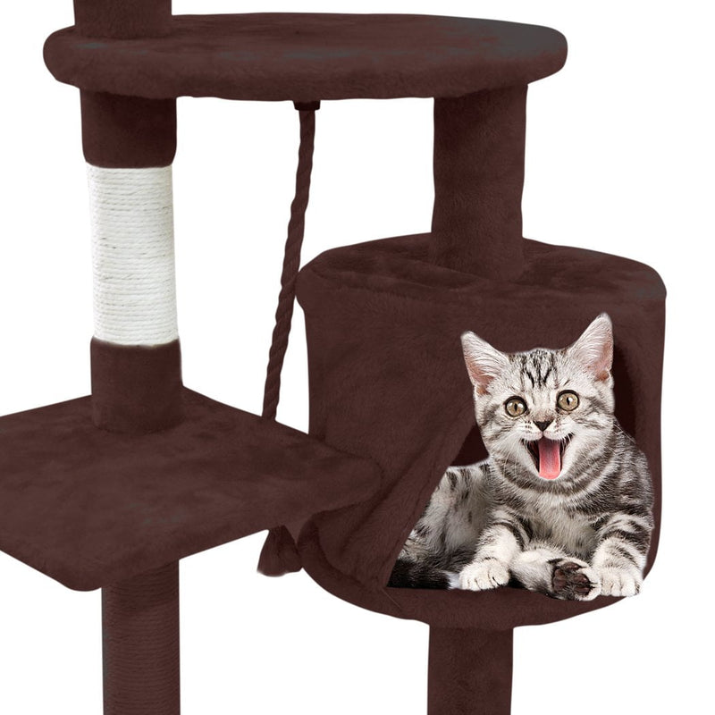 PaWz 1.1M Cat Scratching Post Tree Gym House Condo Furniture Scratcher Tower Payday Deals