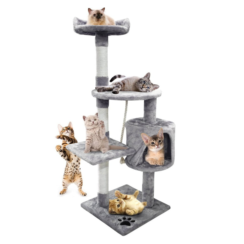 PaWz 1.1M Cat Scratching Post Tree Gym House Condo Furniture Scratcher Tower Payday Deals