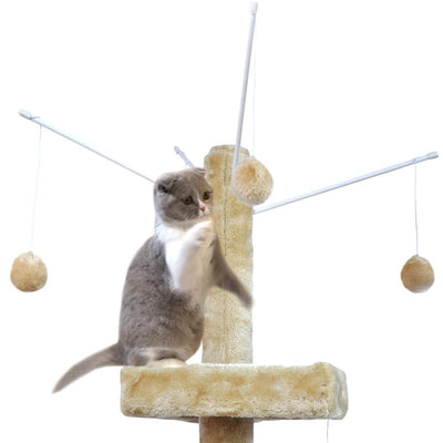 PaWz 2.1M Cat Scratching Post Tree Gym House Condo Furniture Scratcher Tower Payday Deals