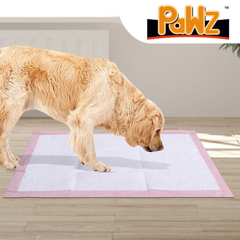 PaWz 200 Pcs 60x60 cm Pet Puppy Toilet Training Pads Absorbent Lavender Scent Payday Deals