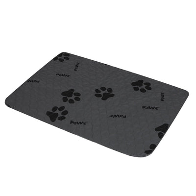 PaWz 2x Washable Dog Puppy Training Pad Pee Puppy Reusable Cushion L Grey Payday Deals