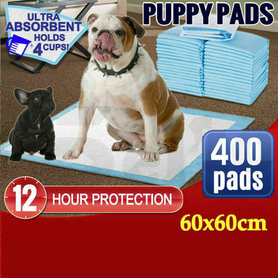 PaWz 400pcs 60x60cm Puppy Pet Dog Indoor Cat Toilet Training Pads Absorbent New Payday Deals