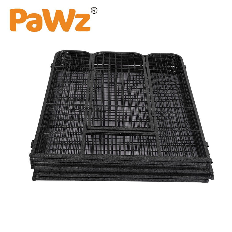 PaWz 8 Panel Pet Dog Playpen Puppy Exercise Cage Enclosure Fence Cat Play Pen 24&