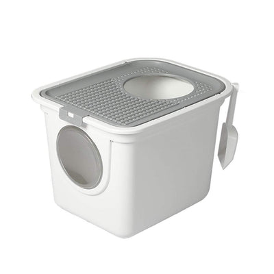 PaWz Cat Litter Box Furniture Fully Enclosed Cabinet Toilet Basin Bonus Shovel Payday Deals