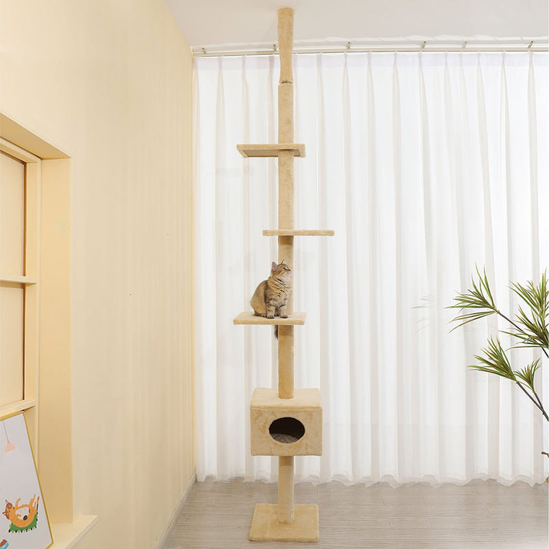 PaWz Cat Scratching Post Tree Cubby House Condo Furniture Scratcher 248-288 High Payday Deals