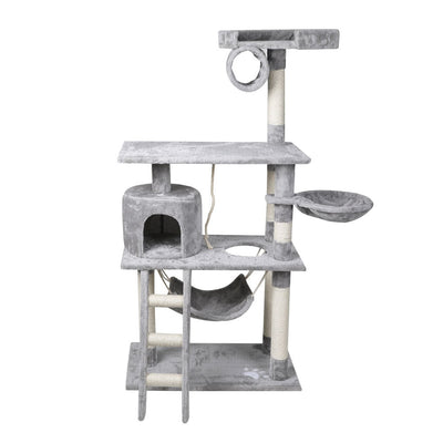 PaWz Cat Tree Scratching Post Pet Scratcher Condo Tower Furniture 160cm Grey Payday Deals