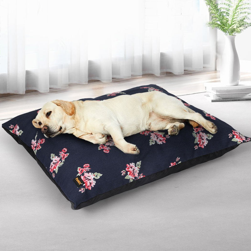 PaWz Dog Calming Bed Cat Pet Washable Removable Cover Cushion Mat Indoor XL Payday Deals