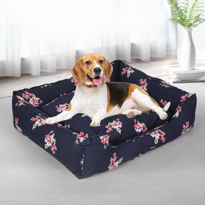 PaWz Dog Calming Bed Pet Cat Washable Removable Cover Double-Sided Cushion XL Payday Deals