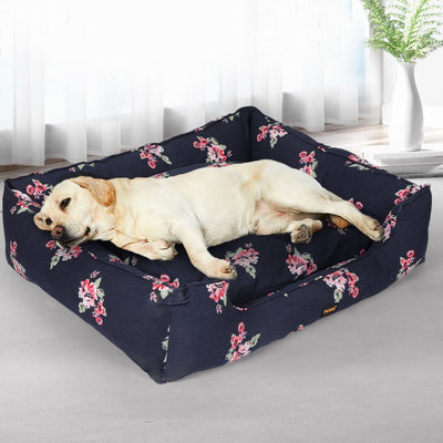 PaWz Dog Calming Bed Pet Cat Washable Removable Cover Double-Sided Cushion XXL Payday Deals