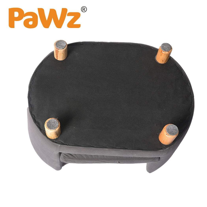 PaWz Luxury Elevated Sofa Anti-slip Raised Dog Cat Beds Couch Kitten Lounge Payday Deals