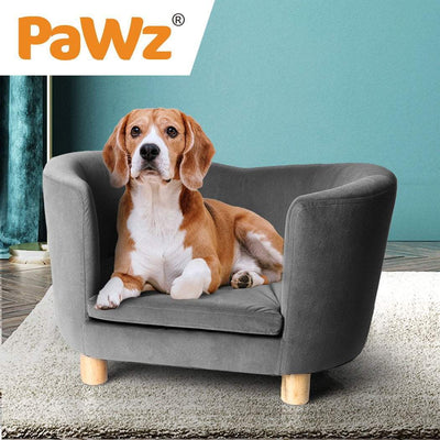 PaWz Luxury Elevated Sofa Anti-slip Raised Dog Cat Beds Couch Kitten Lounge Payday Deals