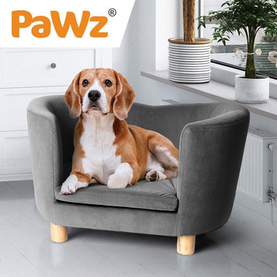 PaWz Luxury Elevated Sofa Anti-slip Raised Dog Cat Beds Couch Kitten Lounge Payday Deals