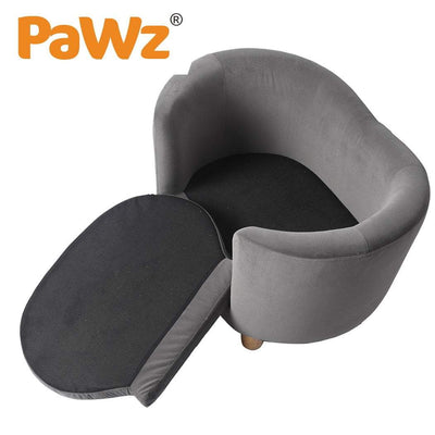 PaWz Luxury Elevated Sofa Anti-slip Raised Dog Cat Beds Couch Kitten Lounge Payday Deals