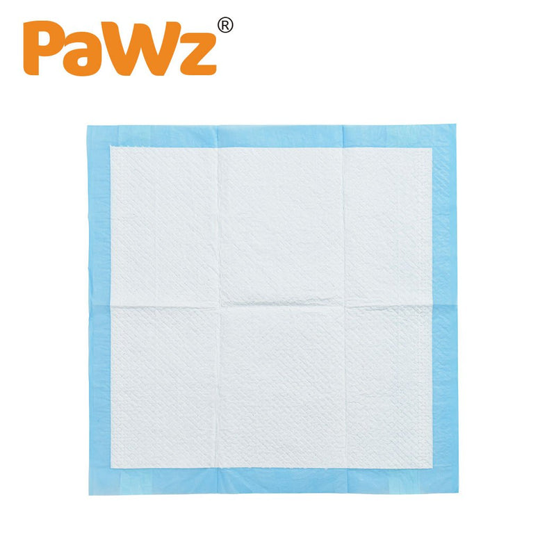 PaWz New 200pcs 60x60cm Puppy Pet Dog Indoor Cat Toilet Training Pads Absorbent Payday Deals