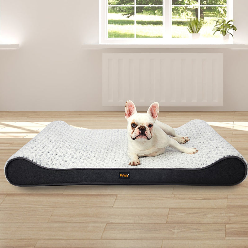 PaWz Orthopedic Dog Bed With Memory Foram Warm Mattress Plush Medium Payday Deals