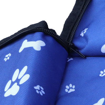 PaWz Pet Back Car Seat Cover Hammock Nonslip Dog Puppy Cat Waterproof Rear Blue Payday Deals