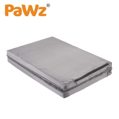 PaWz Pet Bed Foldable Dog Puppy Beds Cushion Pad Pads Soft Plush Black M Payday Deals