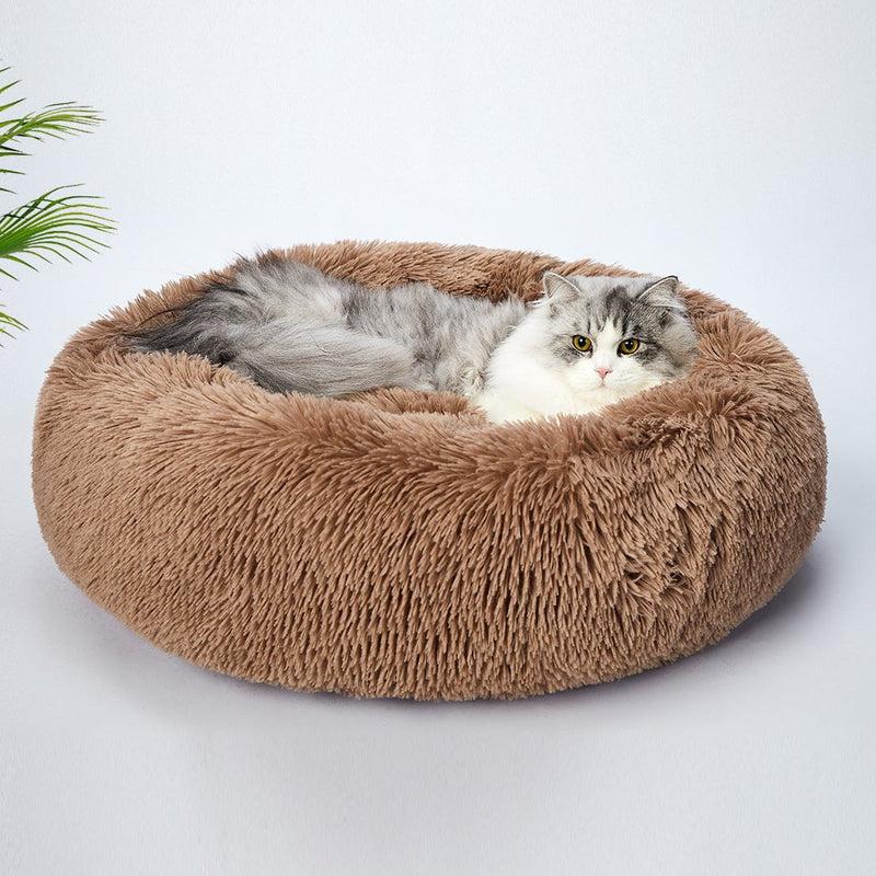 PaWz Pet Bed Mattress Dog Beds Bedding Cat Pad Mat Cushion Winter L Brown Payday Deals