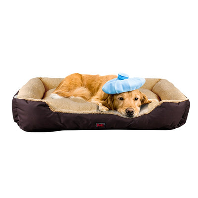 PaWz Pet Bed Mattress Dog Cat Pad Mat Cushion Soft Winter Warm X Large Brown Payday Deals