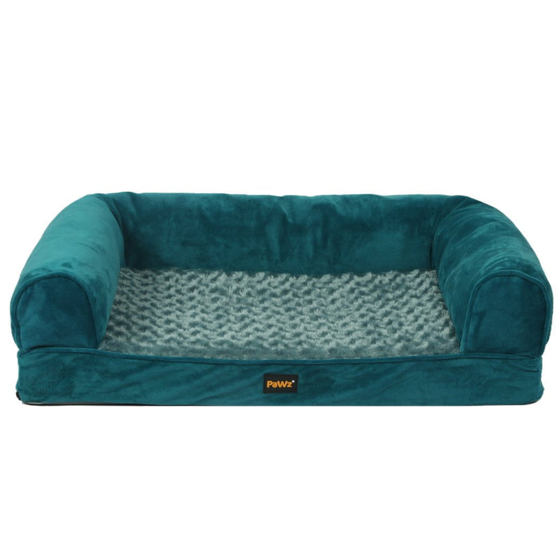 PaWz Pet Bed Sofa Dog Beds Bedding Soft Warm Mattress Cushion Pillow Mat Plush M Payday Deals