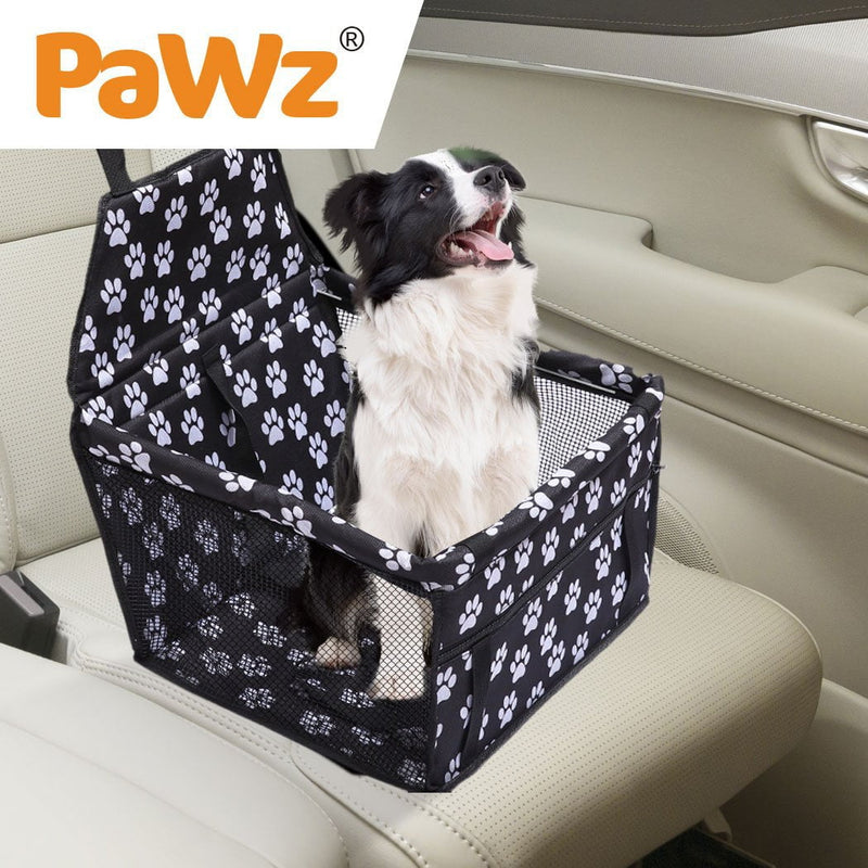 PaWz Pet Car Booster Seat Puppy Cat Dog Auto Carrier Travel Protector Safety Payday Deals